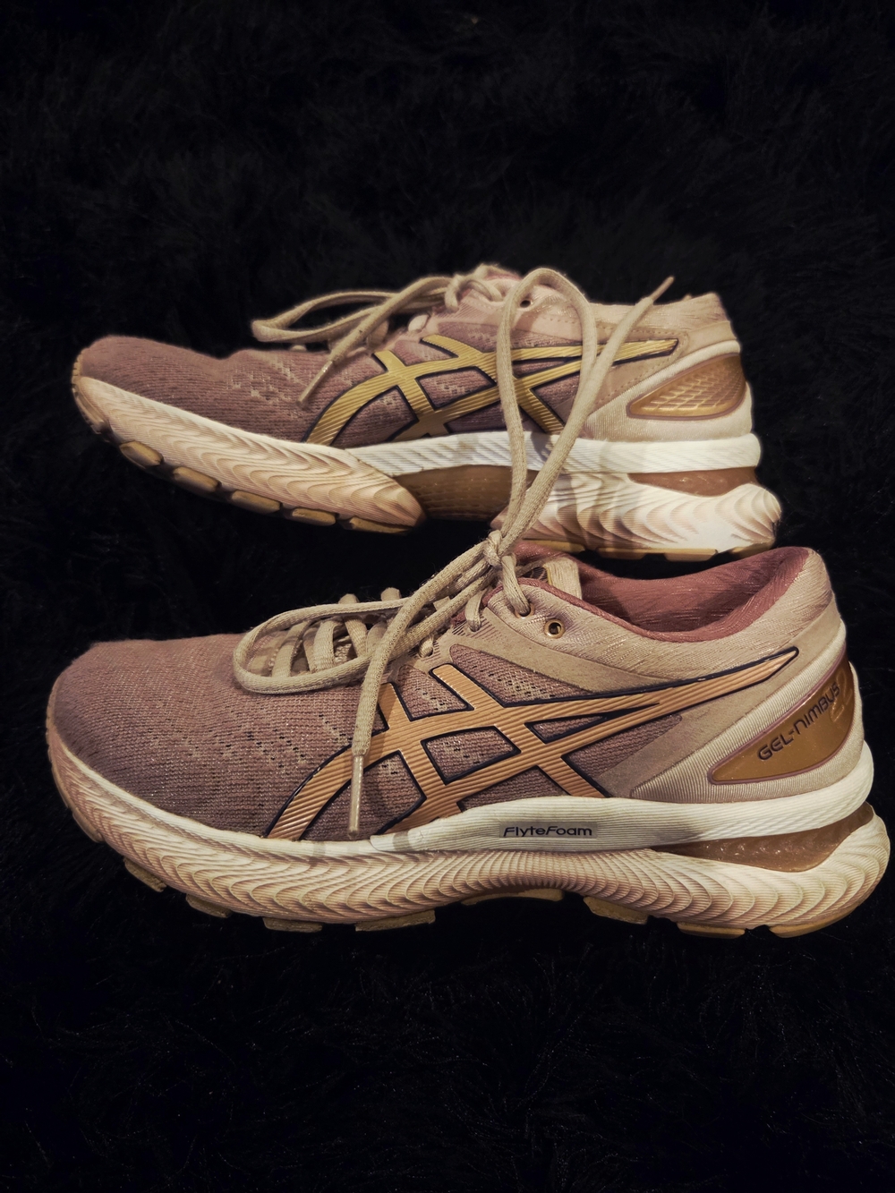 ASICS Women's Watershed Rose/ Rose Gold Running Shoes Size 6